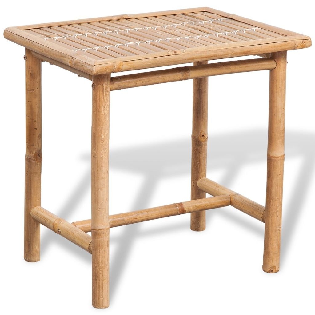Bistro furniture 3 pcs with Bamboo cushions
