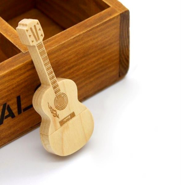 BambUSB™ Chiavetta USB Bamboo + Logo + Scatola + Dati