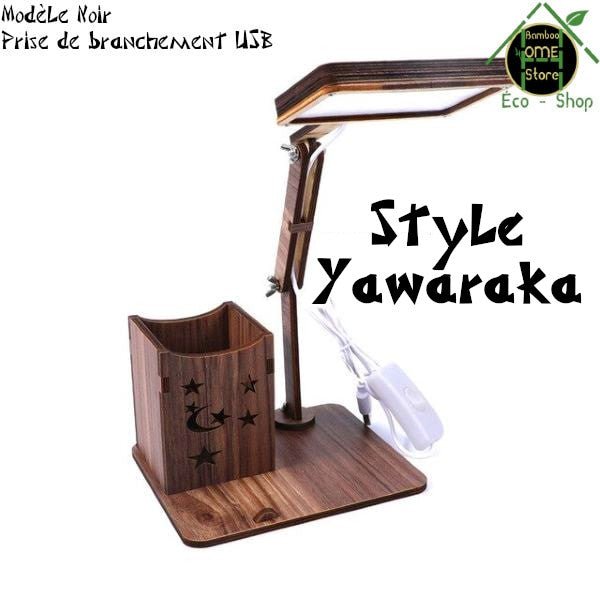 Orijinaru™ Lampe de bureau en bambou - BambooHomeStore
