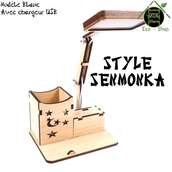 Orijinaru™ Lampe de bureau en bambou - BambooHomeStore