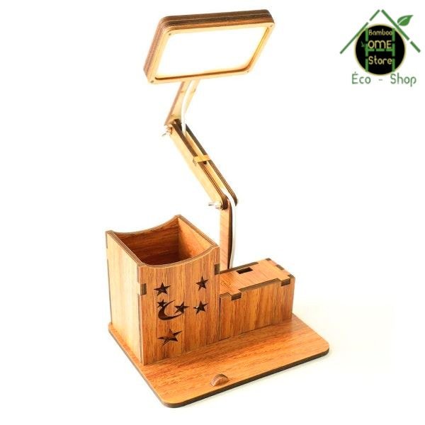Orijinaru™ Lampe de bureau en bambou - BambooHomeStore