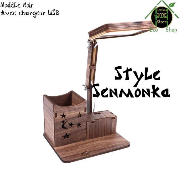 Orijinaru™ Lampe de bureau en bambou - BambooHomeStore