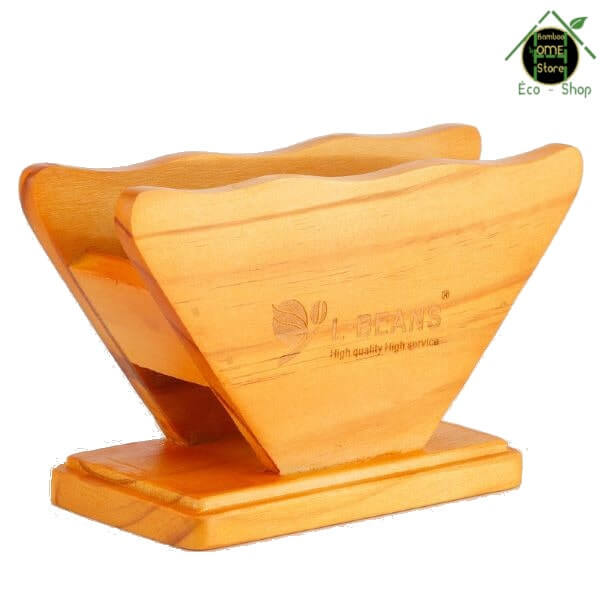 Shizen™ Support filtres à café en bambou - BambooHomeStore