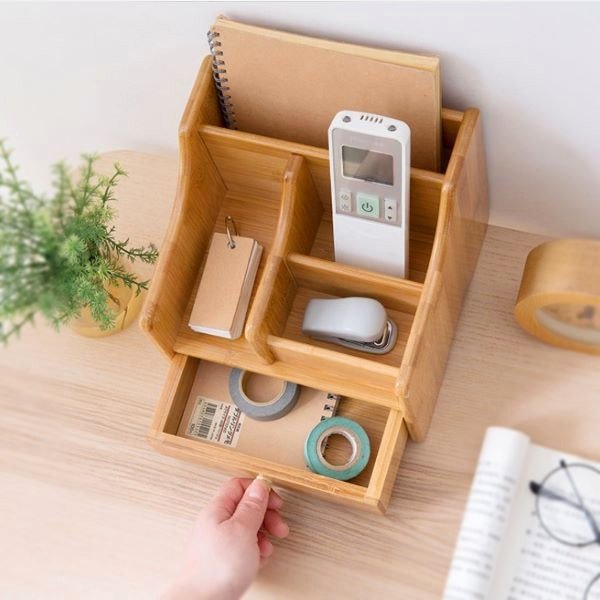 Ta kinō™ Boite de rangement en bambou - BambooHomeStore