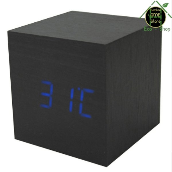 Tic-tac™ Réveil matin en bambou - BambooHomeStore