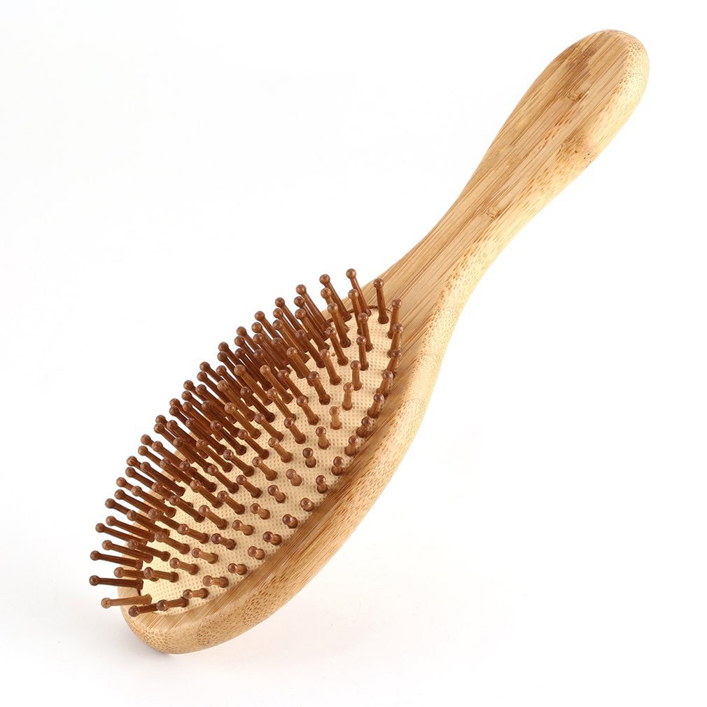 Kushige™ Peigne massage en bambou carbonisé