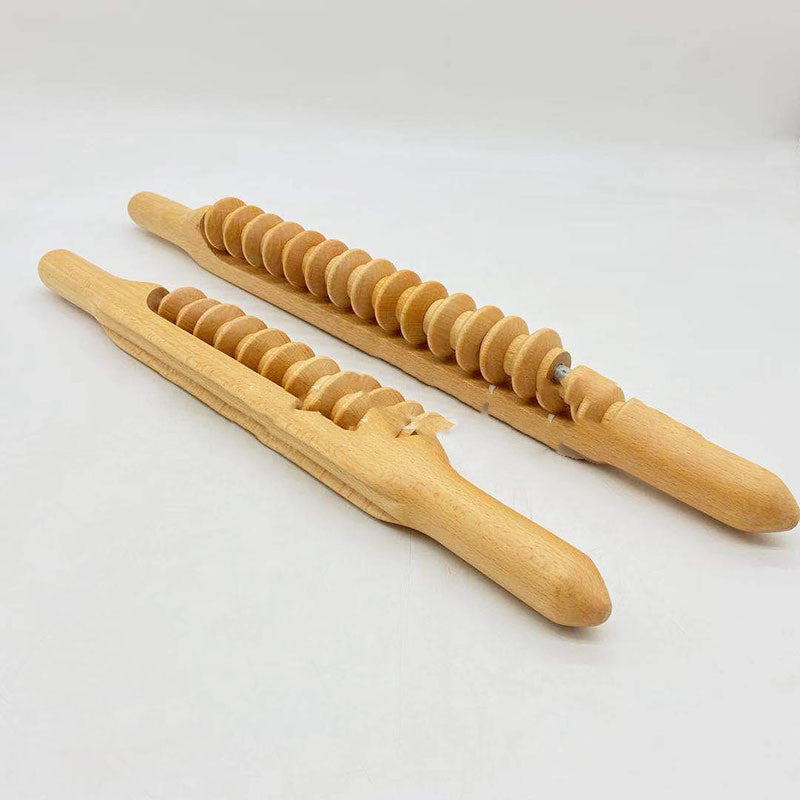 Rolling Stick, A Universal Push-back Roller Massage Stick