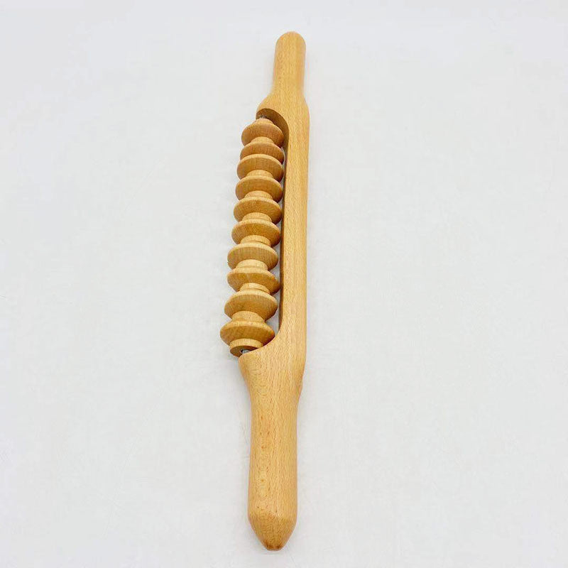 Rolling Stick, A Universal Push-back Roller Massage Stick