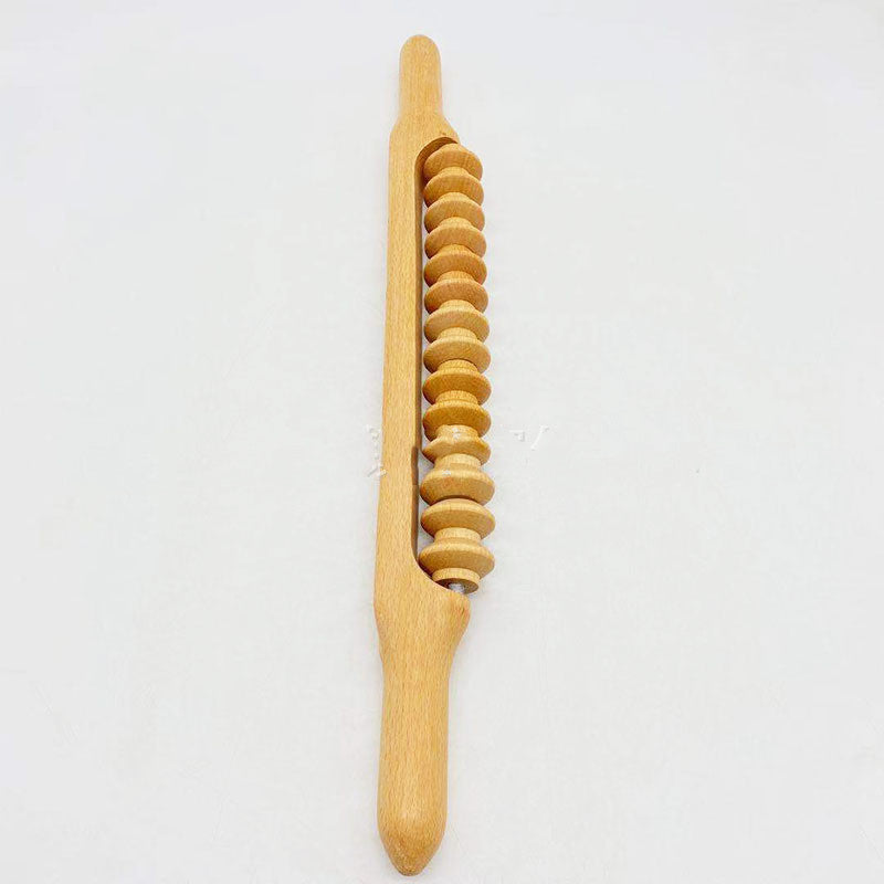 Rolling Stick, A Universal Push-back Roller Massage Stick