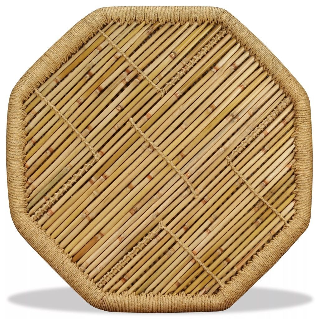 Octagonal coffee table Bamboo 60 x 60 x 45 cm