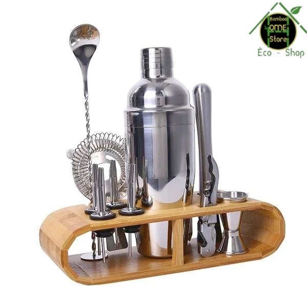 Kit Barman en bambou Deluxe™ - BambooHomeStore