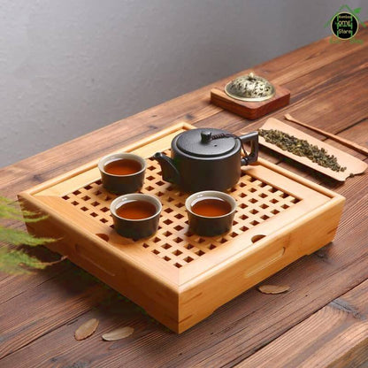 Tītorei™ Plateau à thé Chinois - BambooHomeStore