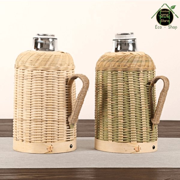 Tressée™ Carafe en bambou - BambooHomeStore